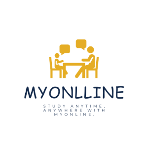 Study anytime, anywhere with myOnline.